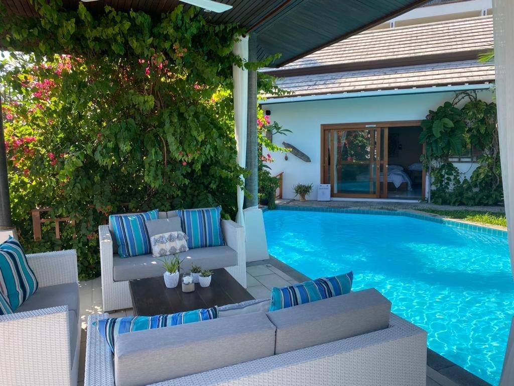 Samui Blu, Villa With Private Pool Choeng Mon Zewnętrze zdjęcie